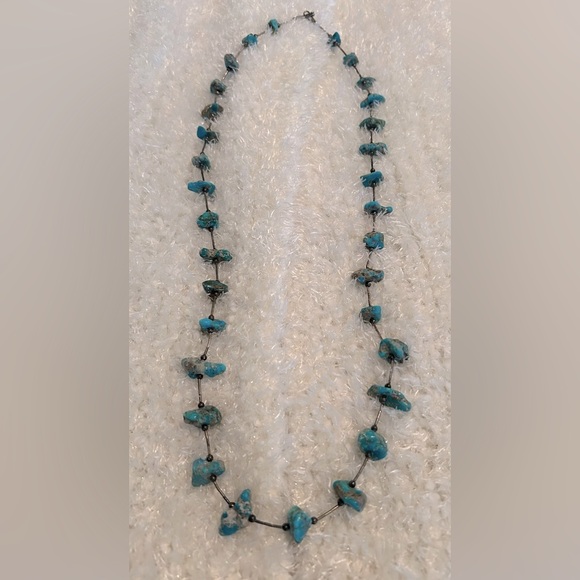 Vintage Turquoise Necklace - Picture 1 of 3